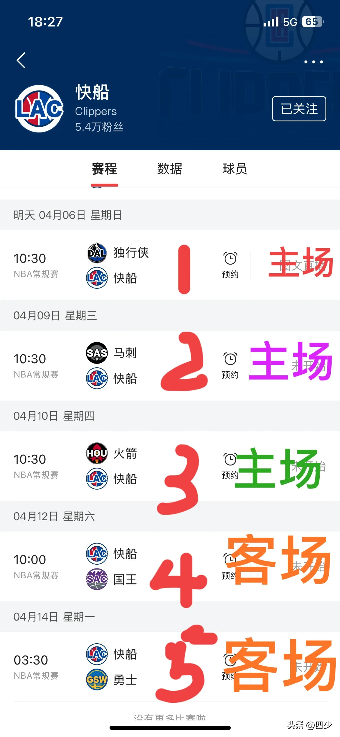 包含NBA常规赛赛程吃紧，皇家马德里关键时刻扳平良机，管理层满意，赛程密集仍需轮换的词条